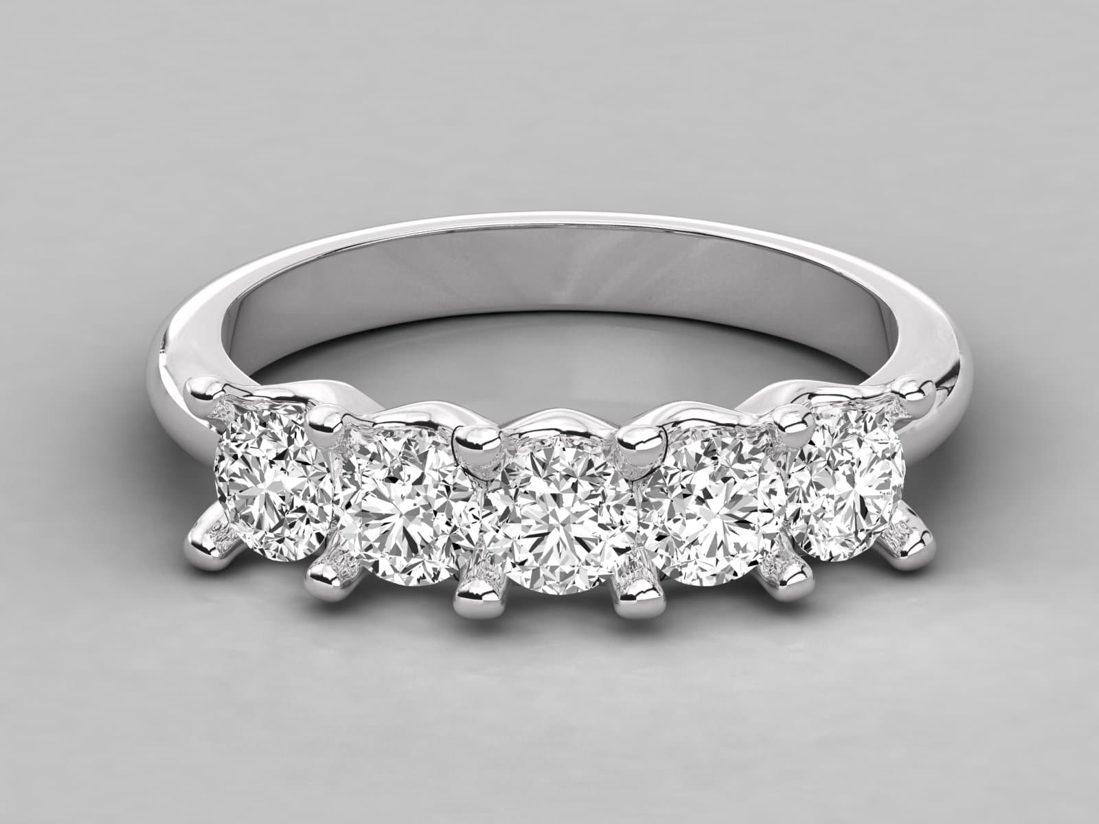 5 stone ring